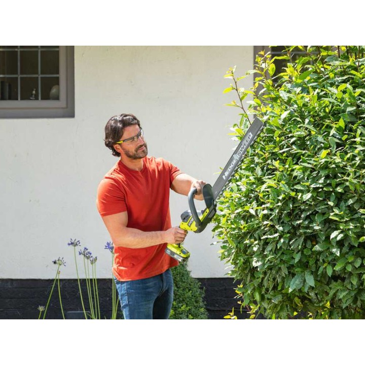 Ryobi RY18HT50A-120 akkukäyttöinen pensasleikkuri, 18 V, 2 Ah, 50 cm