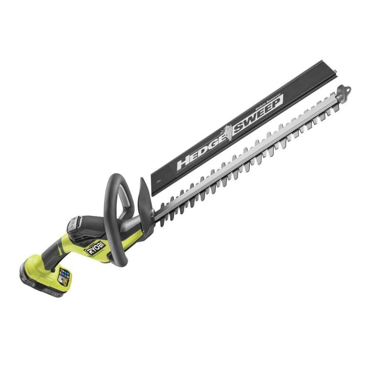 Ryobi RY18HT50A-120 akkukäyttöinen pensasleikkuri, 18 V, 2 Ah, 50 cm