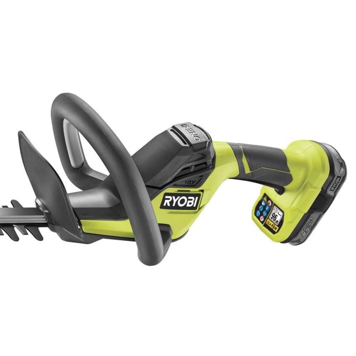 Ryobi RY18HT50A-120 akkukäyttöinen pensasleikkuri, 18 V, 2 Ah, 50 cm