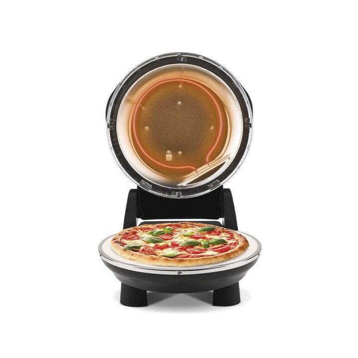 G3 Ferrari Pizzeria Snack Napoletana EVO Nero sähköinen pizzauuni, 1 200 W, 400 °C