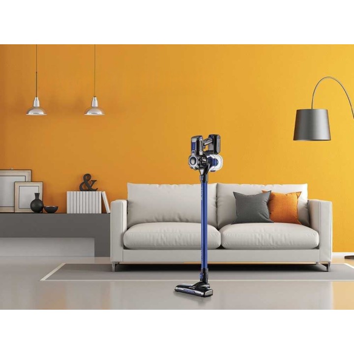 Ariete Lithium Blu 2722 johdoton sähköharja, 22,2 V, 2-in-1, LED-valoilla