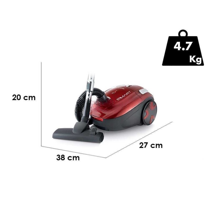 Ariete 2735 Smart pölynimuri, 700 W, 2,5 l, 220 V