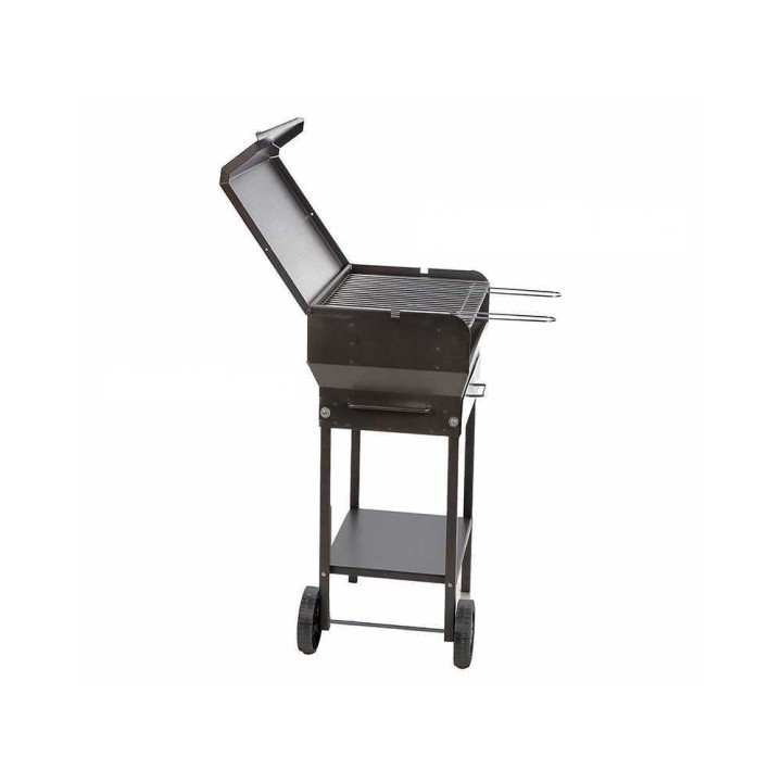 Mille Doriano Small hiiligrilli, 47,5 × 37,5 cm, kansi ja 3 kypsennyskorkeutta