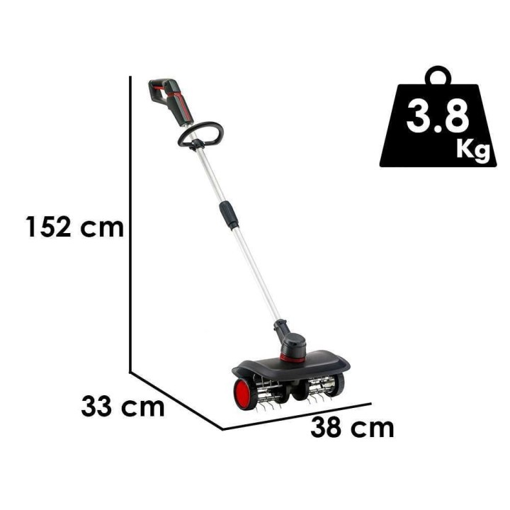 AL-KO Comfort AR 1835 akkukäyttöinen nurmikon ilmastin, 18 V, 35 cm
