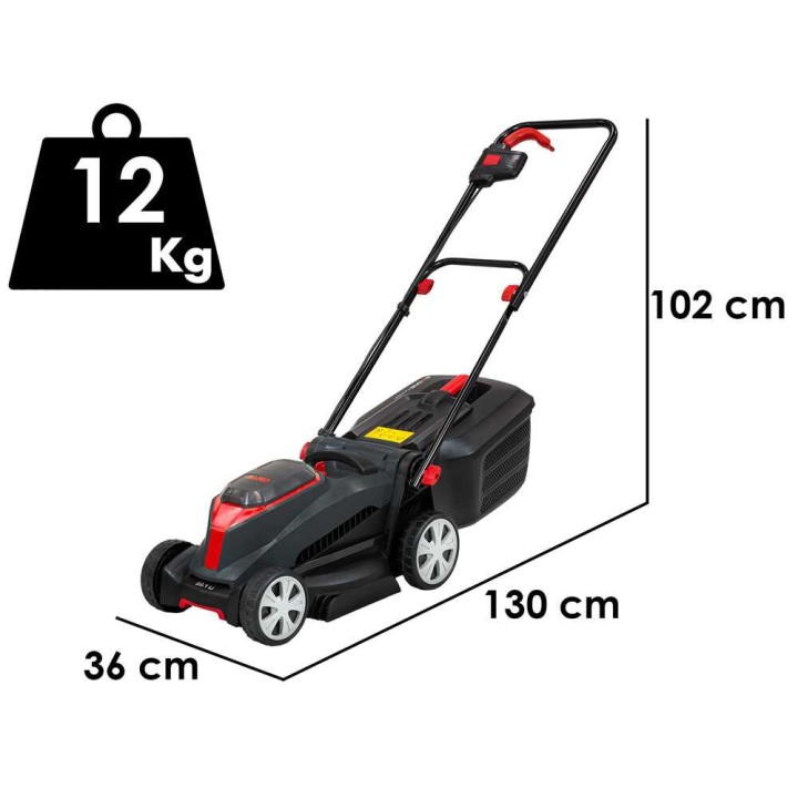 AL-KO 32.1 Li Easy akkuruohonleikkuri, 32 cm, 2 × 18 V / 2,5 Ah