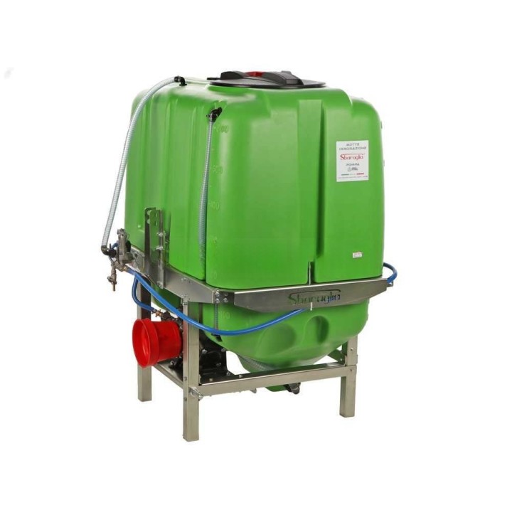 Sbaraglia Spray 600L -ruiskutuslaite traktorille, AR 713 -pumppu