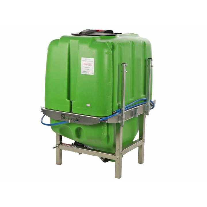 Sbaraglia Spray 600L -ruiskutuslaite traktorille, AR 713 -pumppu