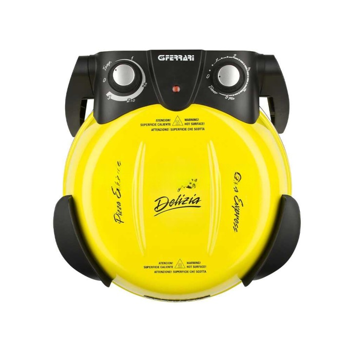 G3 Ferrari Delizia Giallo sähköinen pizzauuni, 1 200 W, 400 °C, 31 cm
