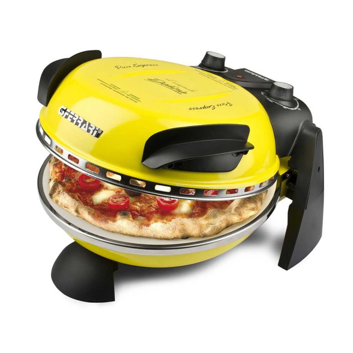 G3 Ferrari Delizia Giallo sähköinen pizzauuni, 1 200 W, 400 °C, 31 cm