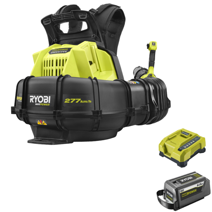 Ryobi RY36BPXB 0 akkureppupuhallin 36 V 6 Ah 277 km h