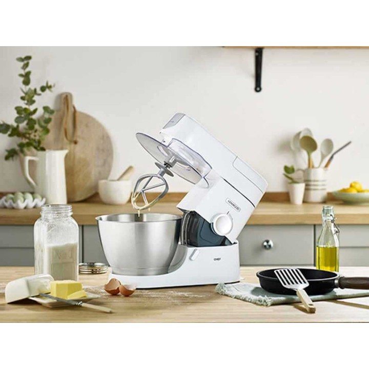 Kenwood Chef KVC3110W planetaarinen yleiskone, 1 000 W, 4,6 l, AT337-tehosekoitin