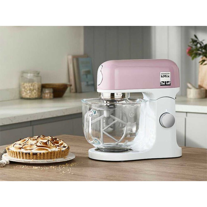 Kenwood kMix KMX754APP planetaarinen yleiskone, 1 000 W, 5 l, pastellinpunainen
