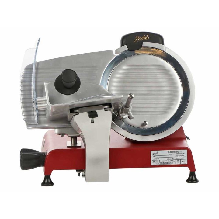 Berkel Red Line 250 sähkösiivutuskone, 250 mm, 190 W, punainen