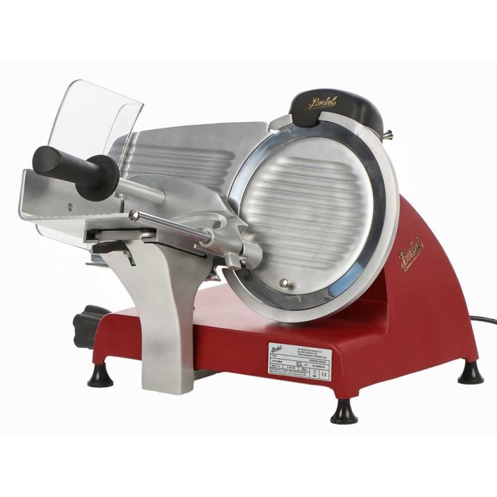 Berkel Red Line 250 sähkösiivutuskone, 250 mm, 190 W, punainen