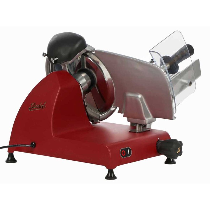 Berkel Red Line 250 sähkösiivutuskone, 250 mm, 190 W, punainen