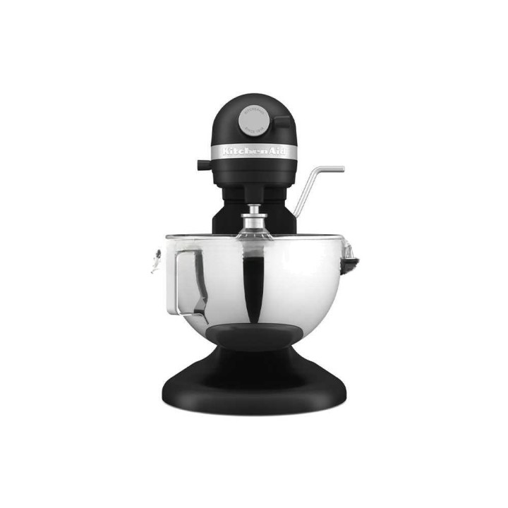 KitchenAid 5KSM55SXX-EBM planetaarinen yleiskone, mattamusta, 5,2 l, 375 W