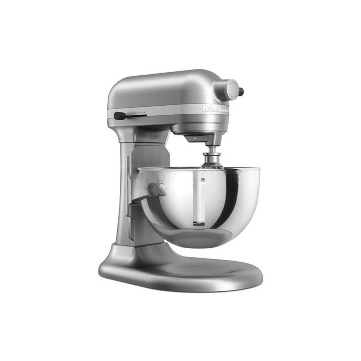 KitchenAid Heavy Duty 5KSM55SXX-ECU planetaarinen yleiskone, 5,2 l, 375 W, hopea