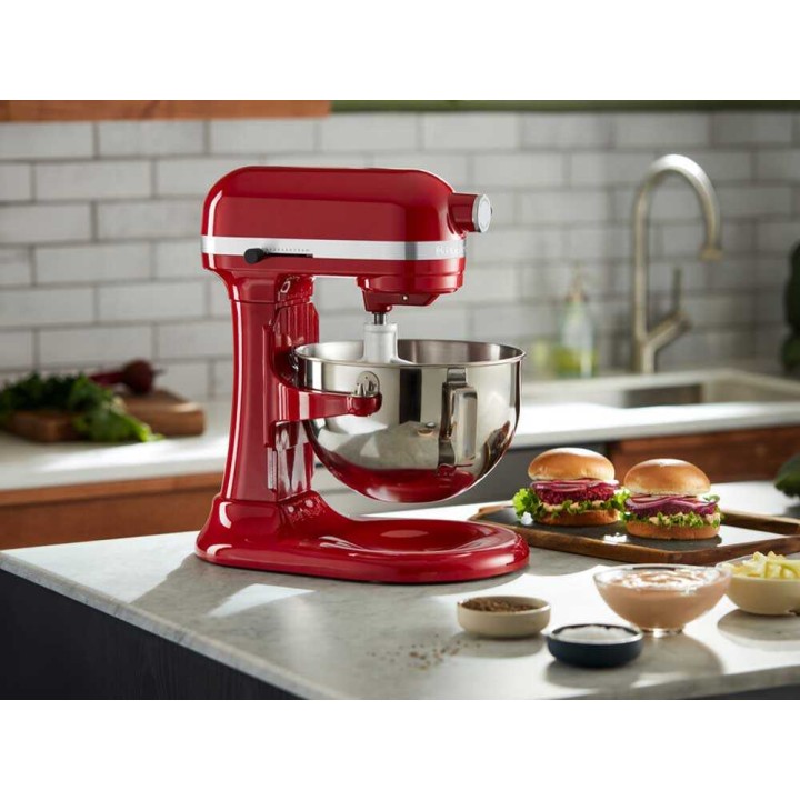 KitchenAid Heavy Duty 5KSM55SXX-EER -yleiskone, punainen, 375 W, 5,2 l