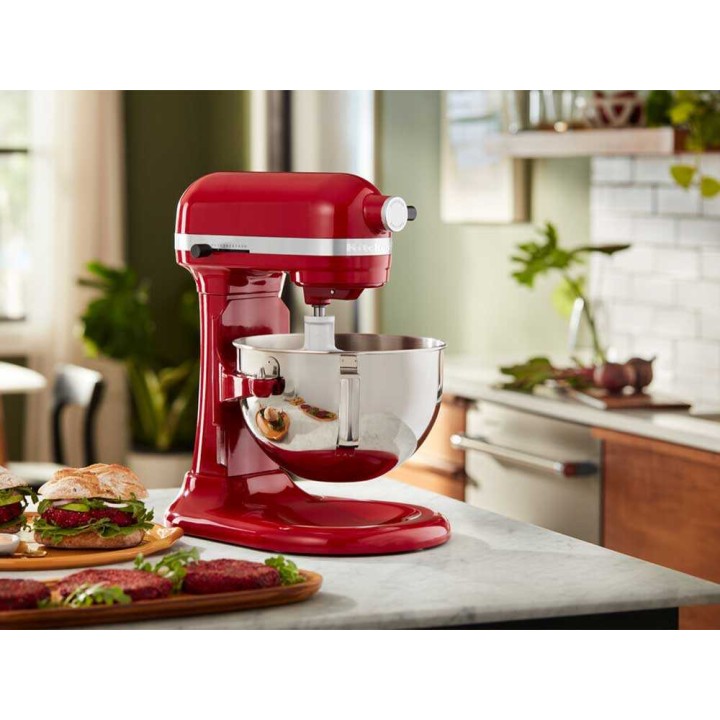 KitchenAid Heavy Duty 5KSM55SXX-EER -yleiskone, punainen, 375 W, 5,2 l