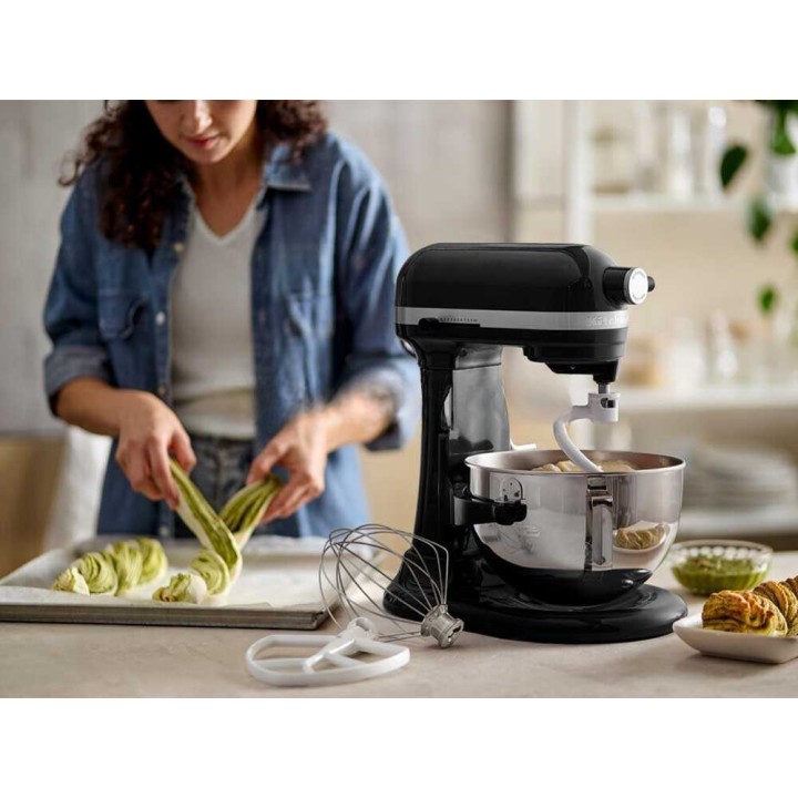 KitchenAid 5KSM55SXX-EOB planetaarinen yleiskone, 5,2 l, 375 W, 230 V