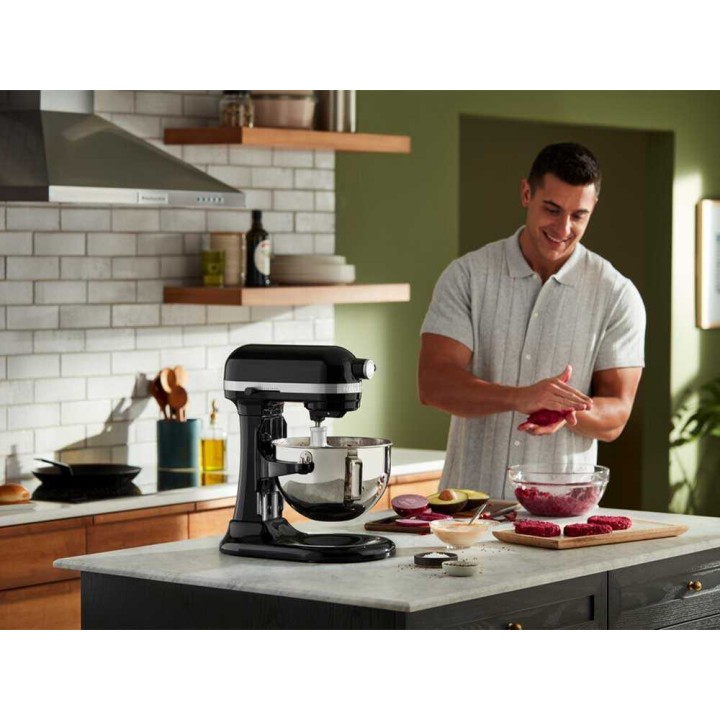 KitchenAid 5KSM55SXX-EOB planetaarinen yleiskone, 5,2 l, 375 W, 230 V
