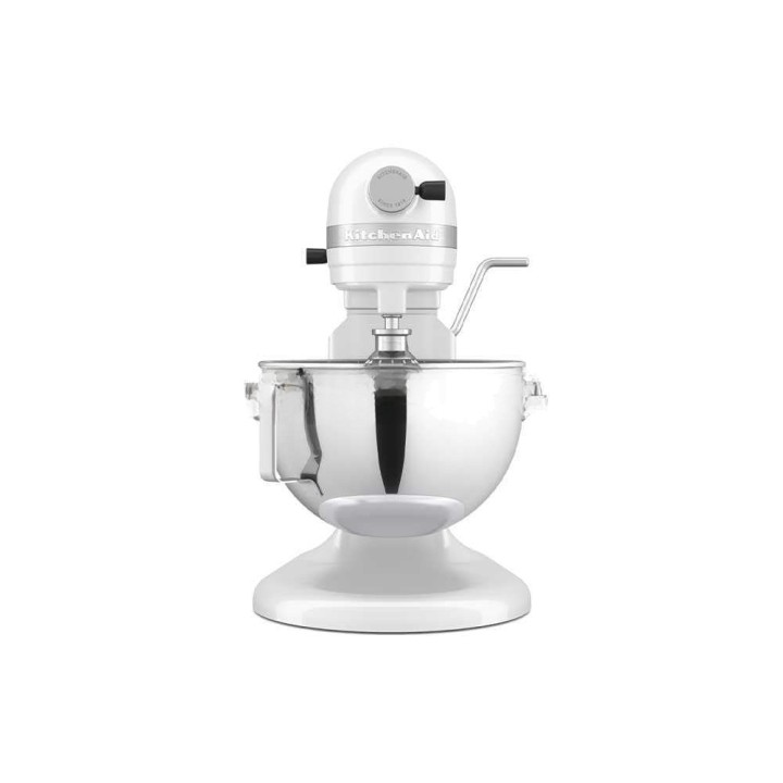 KitchenAid 5KSM55SXX-EWH Heavy Duty -planetaarinen yleiskone, 5,2 l, 375 W, valkoinen