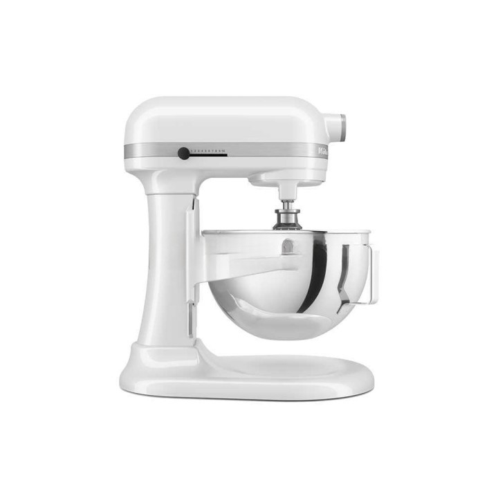 KitchenAid 5KSM55SXX-EWH Heavy Duty -planetaarinen yleiskone, 5,2 l, 375 W, valkoinen