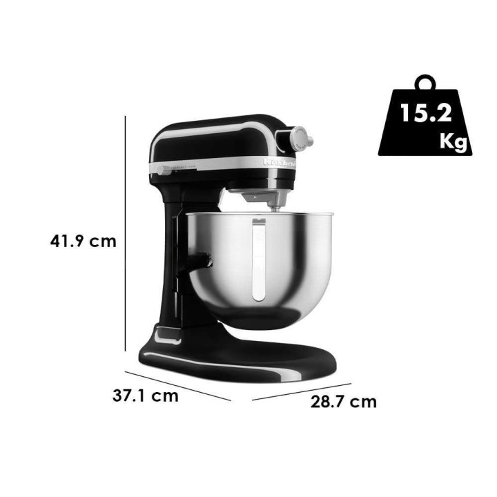 KitchenAid 5KSM70JPX-EOB Heavy Duty -planetaarinen yleiskone, 6,6 l, 375 W, 230 V