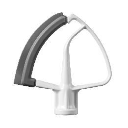 KitchenAid 5KFE5T lättävispilä silikonireunalla valkoinen