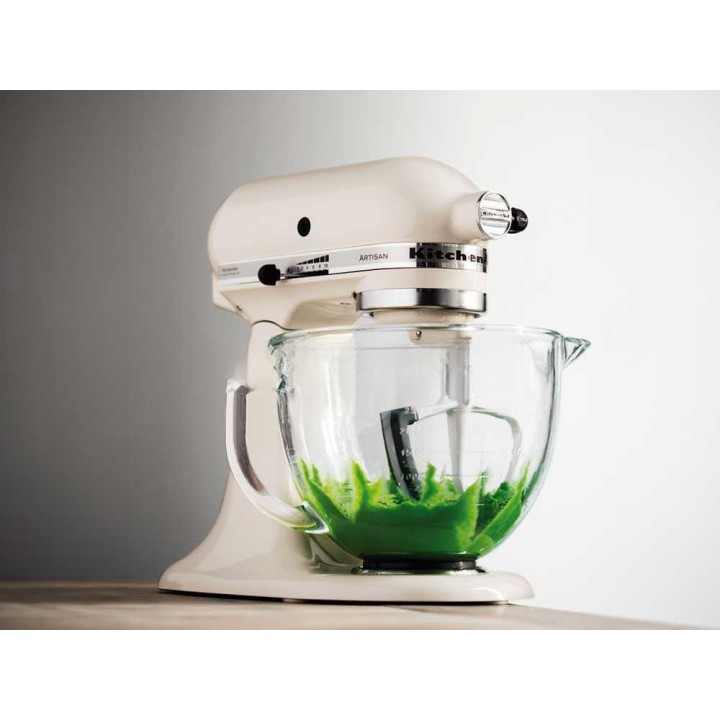 KitchenAid 5KFE5T lättävispilä silikonireunalla, valkoinen