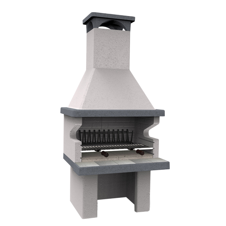 Edilmark Barbecue 201 puu ja hiiligrilli sementti 96 35 cm