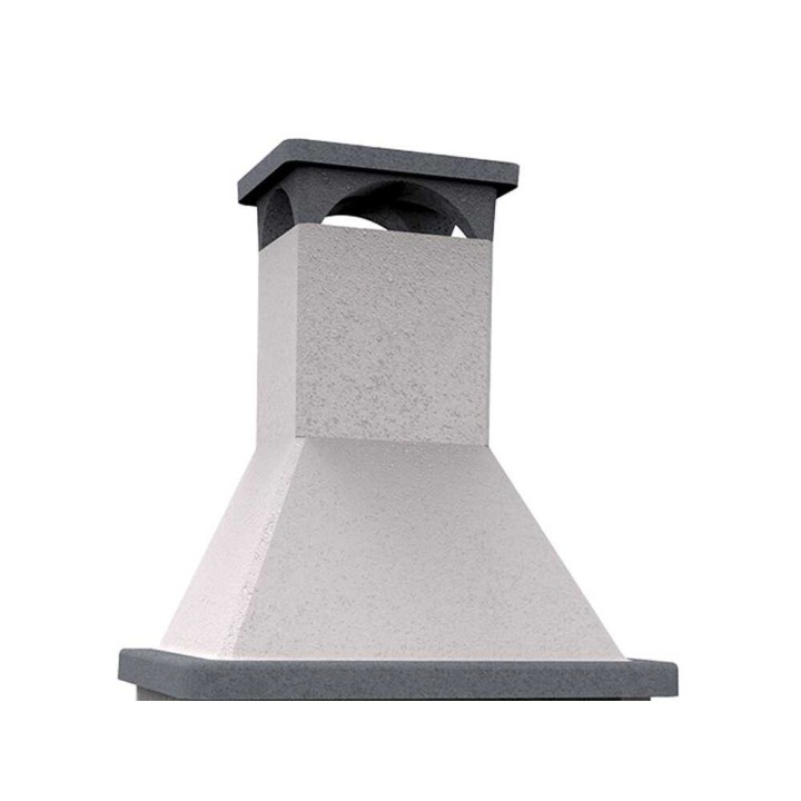 Edilmark Barbecue 201 puu- ja hiiligrilli, sementti, 96 × 35 cm