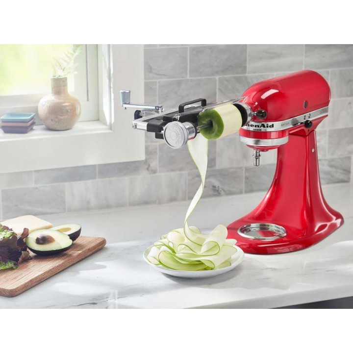 KitchenAid 5KSMSCA vihannesleikkuri, 2 terää suikaleille