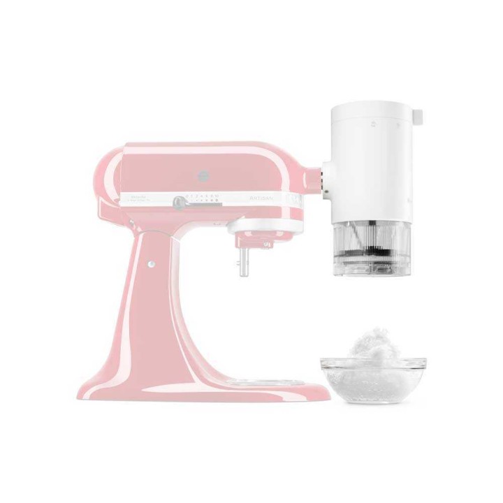 KitchenAid 5KSMSIA jäämurskainlisäosa, 2 terää ja 4 kannellista jäämuottia