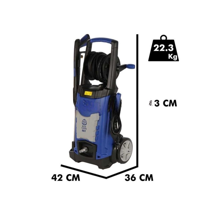 Annovi & Reverberi Blue Clean 587 kylmävesipesuri, 160 bar, 2,5 kW, 460 l/h