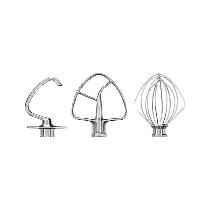 KitchenAid 5KSM5TH3PSS lisävarustesarja, 3 osaa, ruostumaton teräs