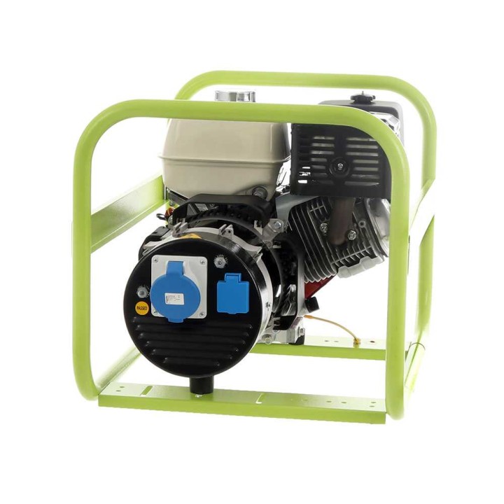 Pramac E 8000 -bensiinigeneraattori, 6,4 kW, yksivaiheinen, Honda GX 390