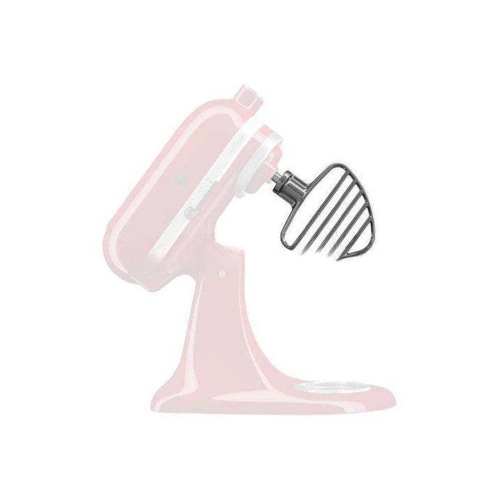KitchenAid 5KSMPB5SS leivontavatkain, ruostumaton teräs, 4,3, 4,7 ja 4,8 l