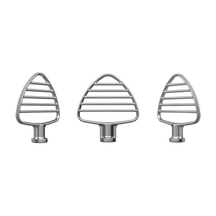 KitchenAid 5KSMPB5SS leivontavatkain, ruostumaton teräs, 4,3, 4,7 ja 4,8 l
