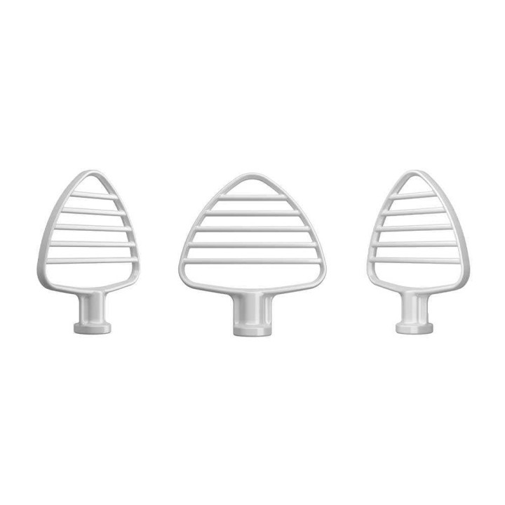 KitchenAid 5KSMPB5W leivontasekoitin, valkoinen alumiinipinnoite