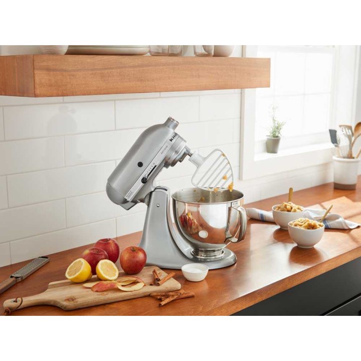 KitchenAid 5KSMPB5W leivontasekoitin, valkoinen alumiinipinnoite