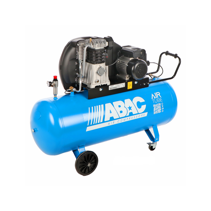 ABAC A49B 200 CM3 hihnavetoinen kompressori 3 HP 200 l 230 V