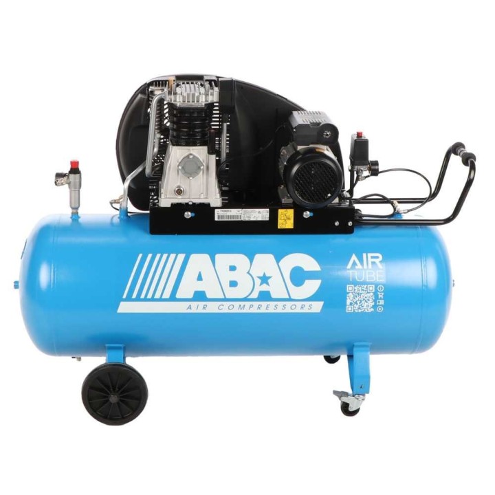 ABAC A49B/200 CM3 hihnavetoinen kompressori, 3 HP, 200 l, 230 V