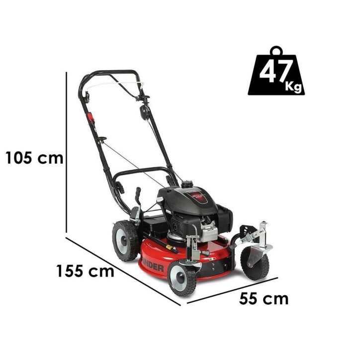 Marina Systems GRINDER ZERO SH -bioleikkaava ruohonleikkuri, Honda GCVx 200, 52 cm