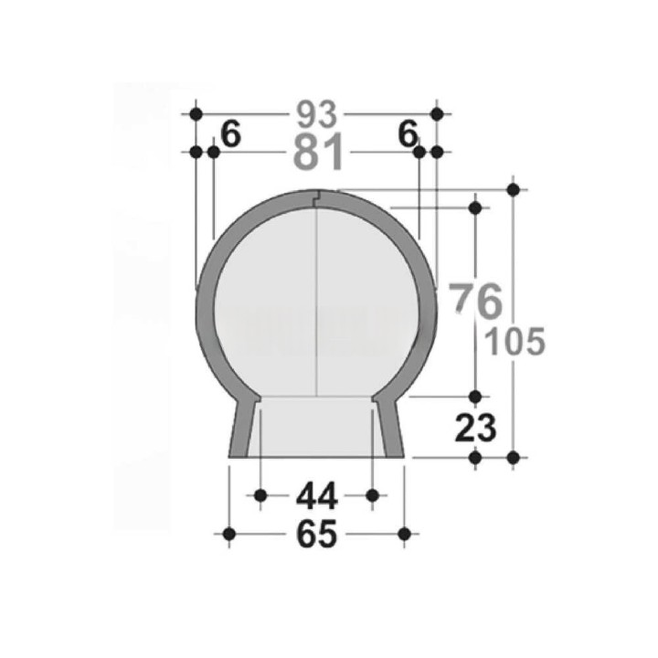 Edilmark FR 95 puulämmitteinen upotettava leivinuuni, 81 × 76 cm, 316 kg