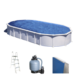 Gre Haiti Ovale soikea teräsallas 915 470 132 cm 43 590 l