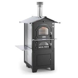 Fontana Gusto 80x54 puulämmitteinen ulkouuni 3 paistotasoa