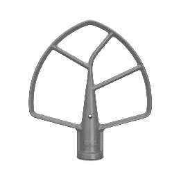 KitchenAid 5KSMBLSF tasoitinvispilä hopeanvärinen nostettava kulho