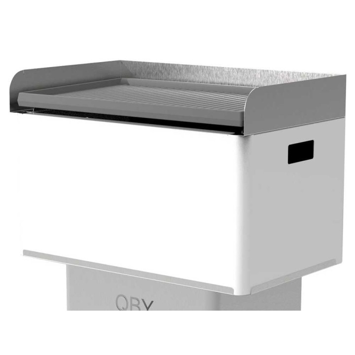 Linea VZ QBY bianco pellettigrilli, pyrolyyttinen, 60 × 38 cm, 35 kg