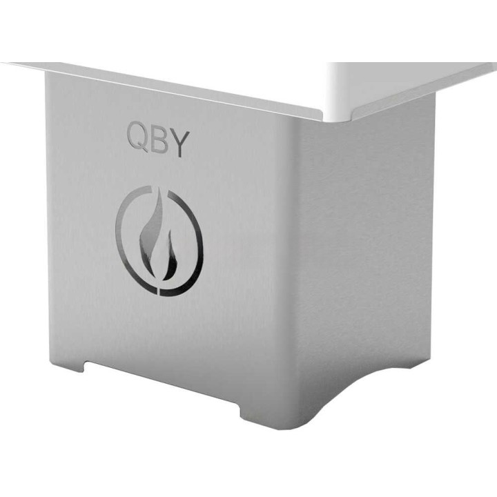 Linea VZ QBY bianco pellettigrilli, pyrolyyttinen, 60 × 38 cm, 35 kg